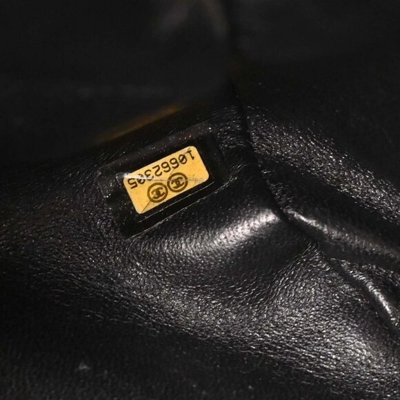 Chanel Black Lambskin Handbag - Picture 10 of 10